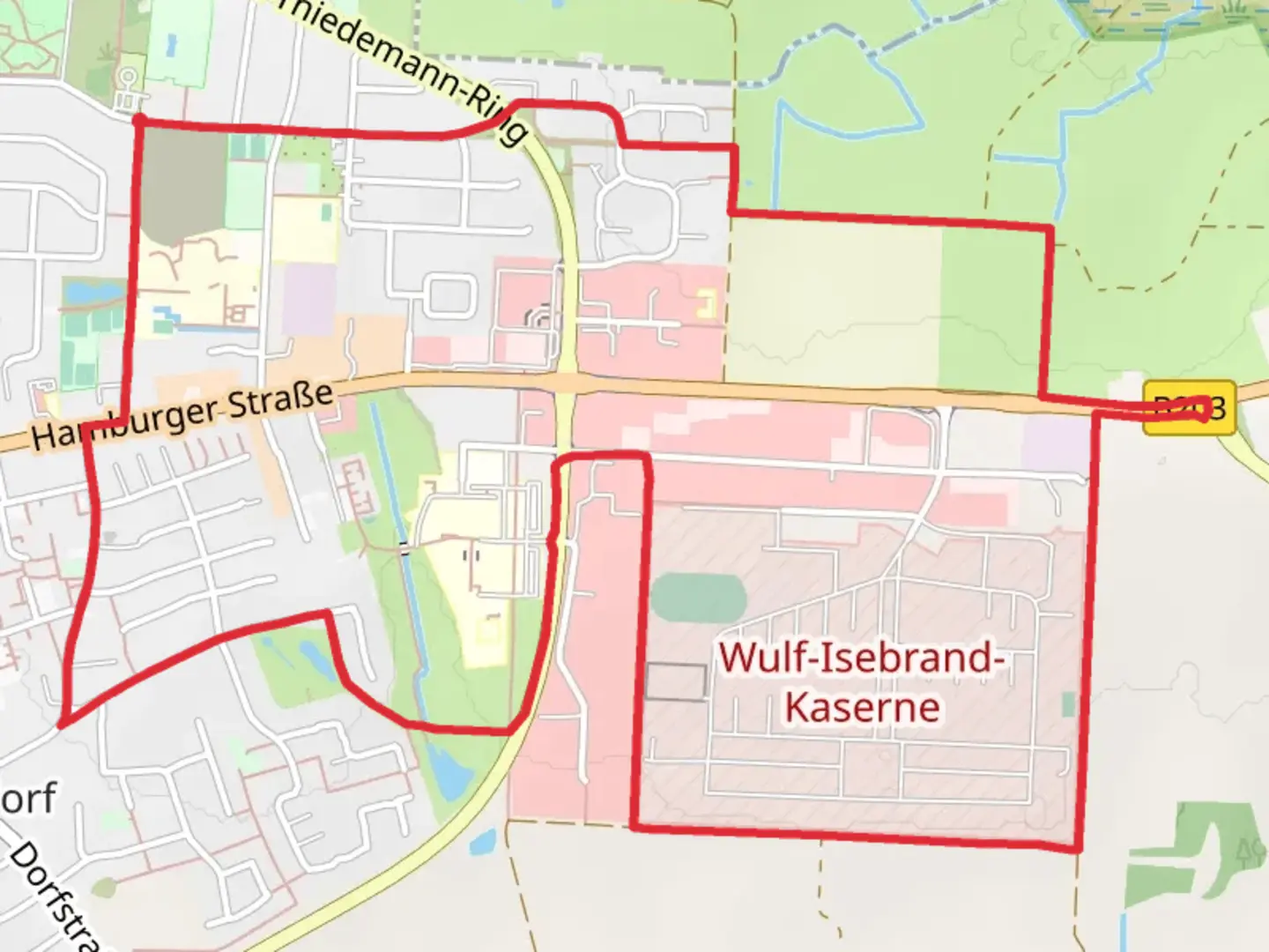 An image depicting the trail Rundwanderweg Tour 3 and its surrounding area.