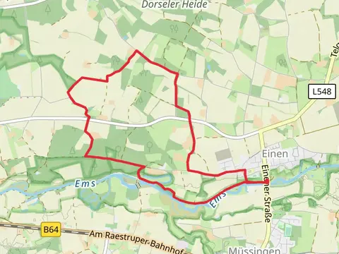 Naturschutzgebiet, Kerkhoff and Einen Loop