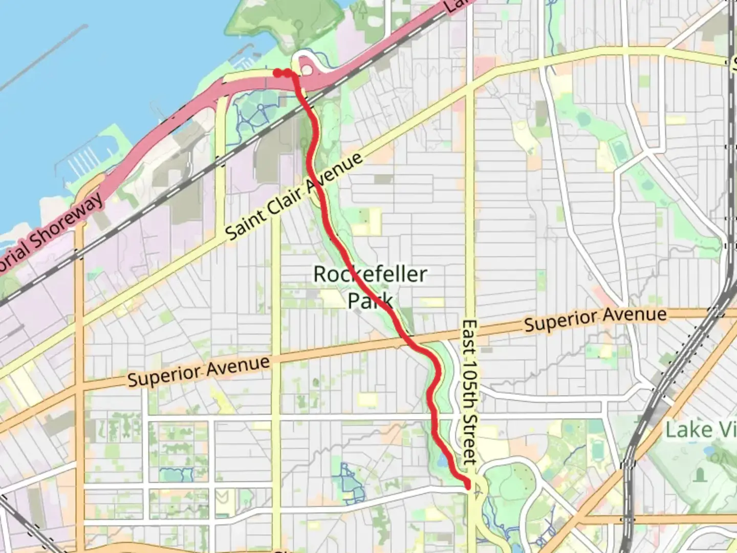 An image depicting the trail Harrison Dillard Walk and its surrounding area.