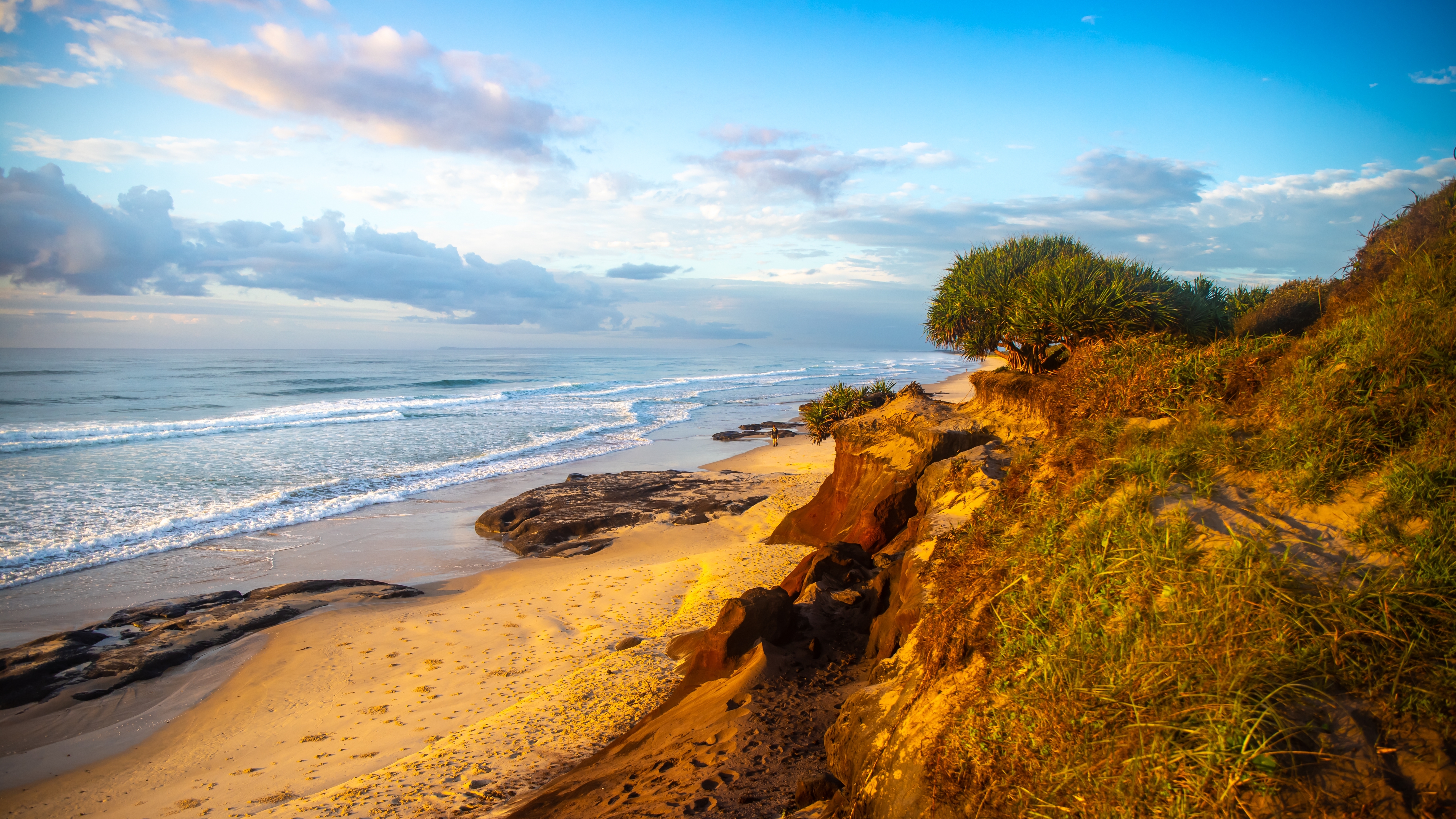 An image depicting the trail Bundjalung National Park and its surrounding area.