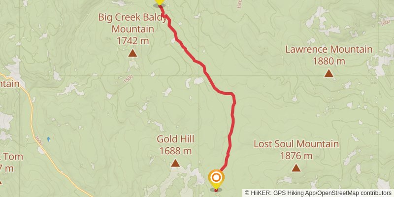 West Branch Trail stage 2 Map