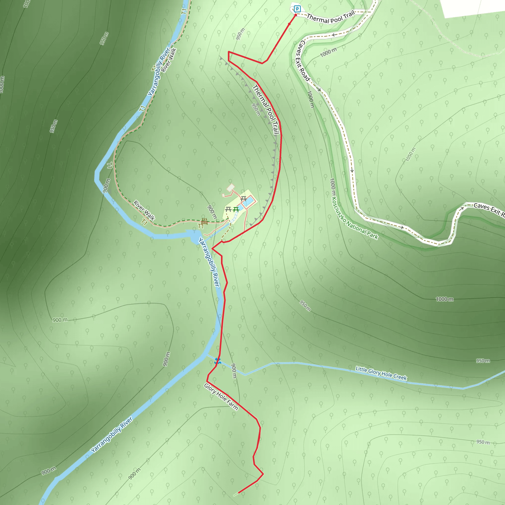 Glory Farm Walk mobile static map