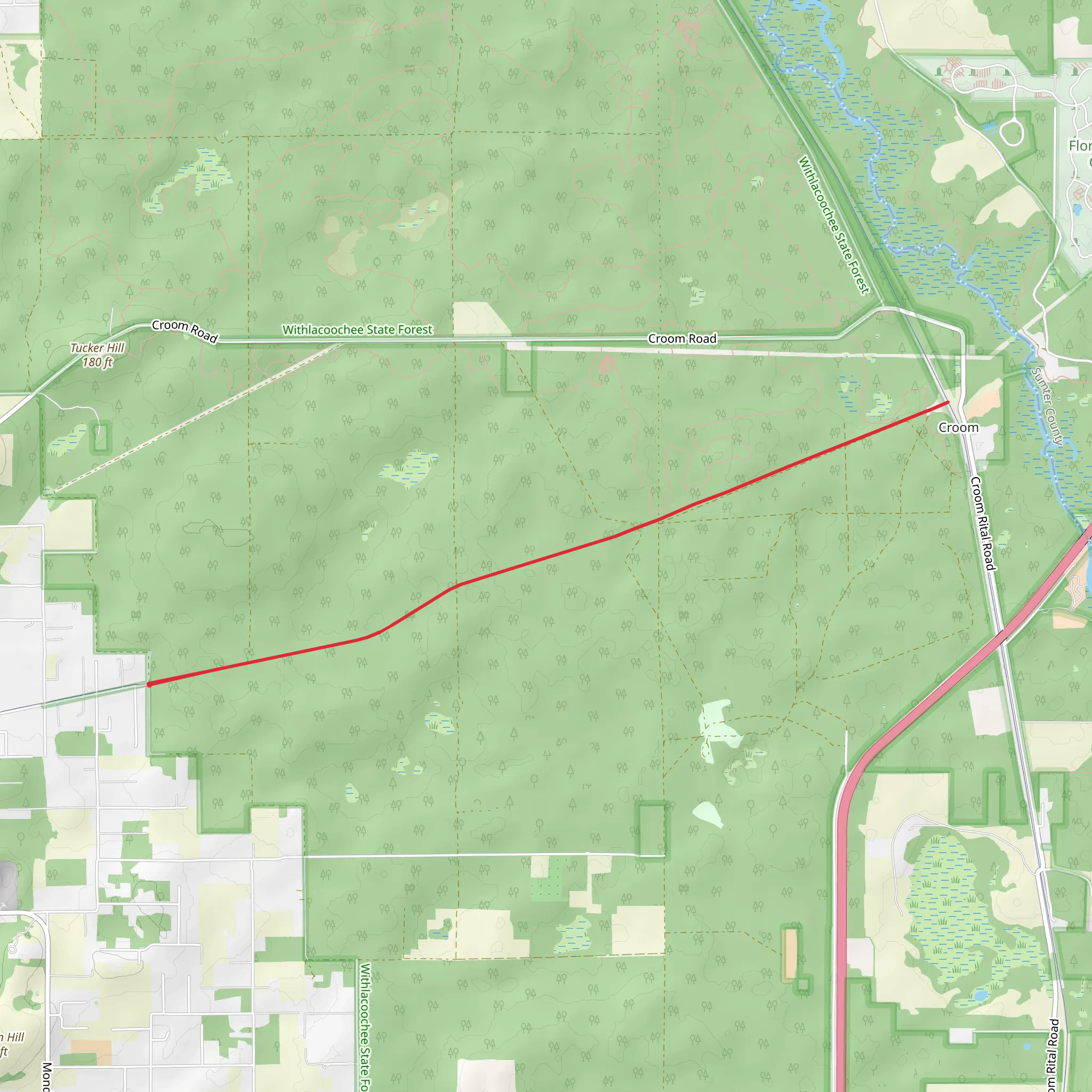 Good Neighbor Trail - Richbarn Road mobile static map