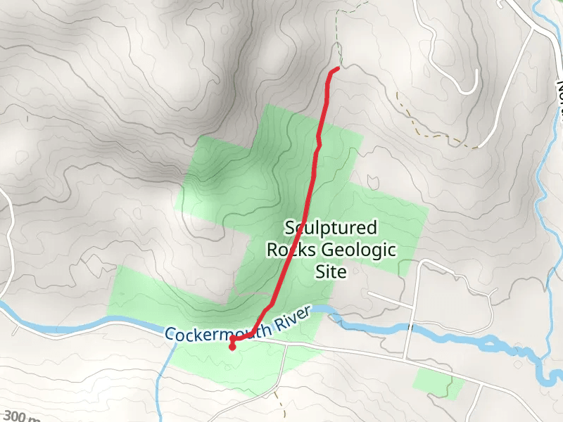 Sculptured Rocks Trail