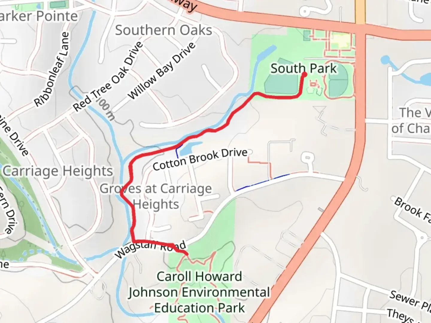 An image depicting the trail Jeff Wells Trail and its surrounding area.
