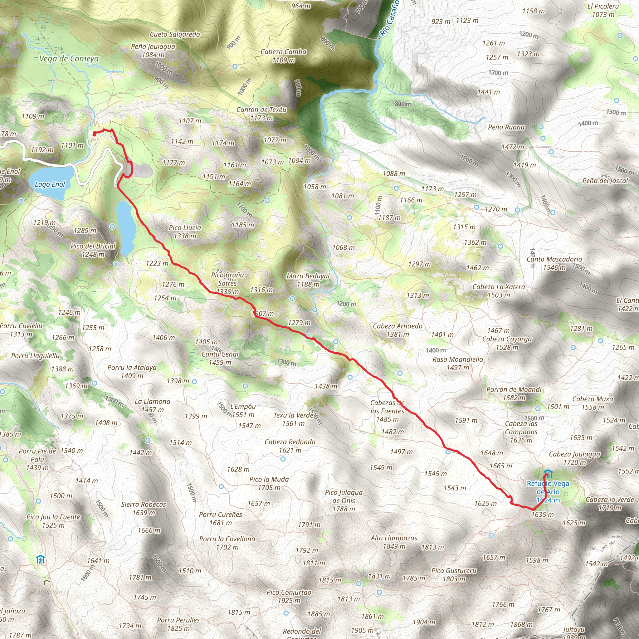 Vega de Ario PR PNPE 4 mobile static map