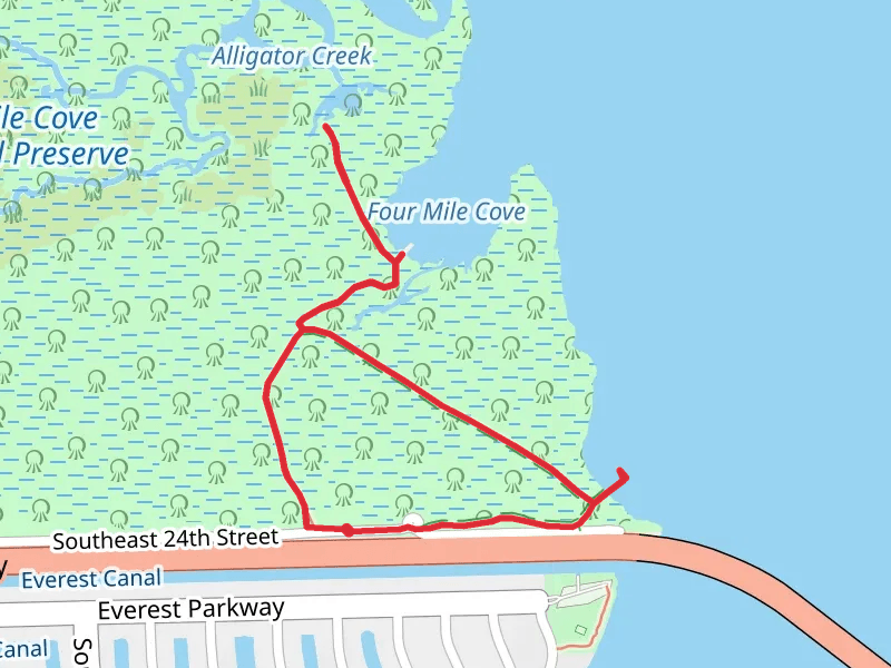 Four Mile Cove and Lost Pond