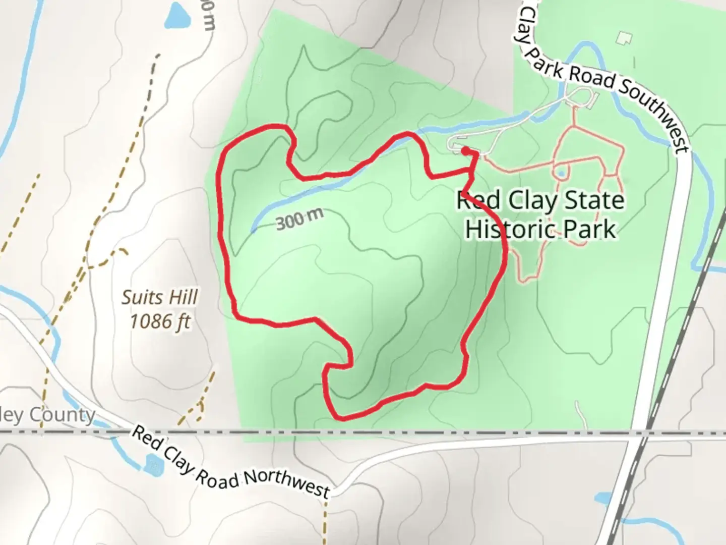 An image depicting the trail Council of Trees Loop Trail and its surrounding area.