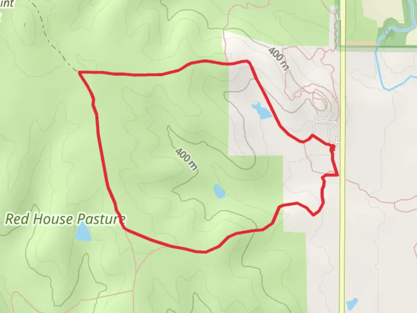 An image depicting the trail Scenic Overlook and Ranch Legacy Loop Trail and its surrounding area.