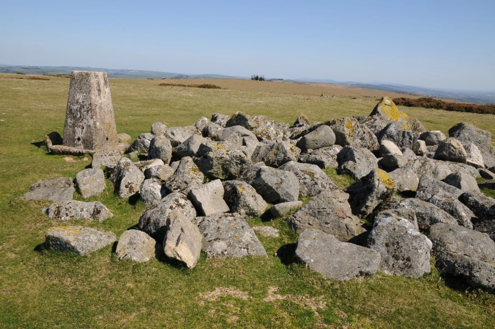 An image depicting the trail Hergest Ridge Out and Back and its surrounding area.