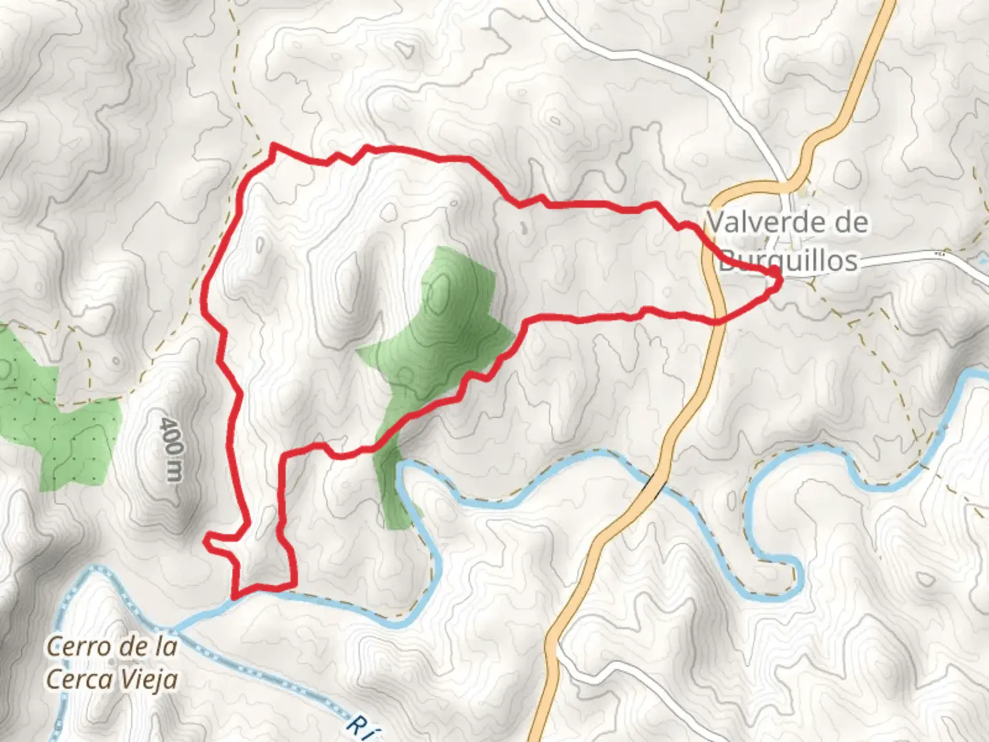 An image depicting the trail The Boards PR BA 157 and its surrounding area.