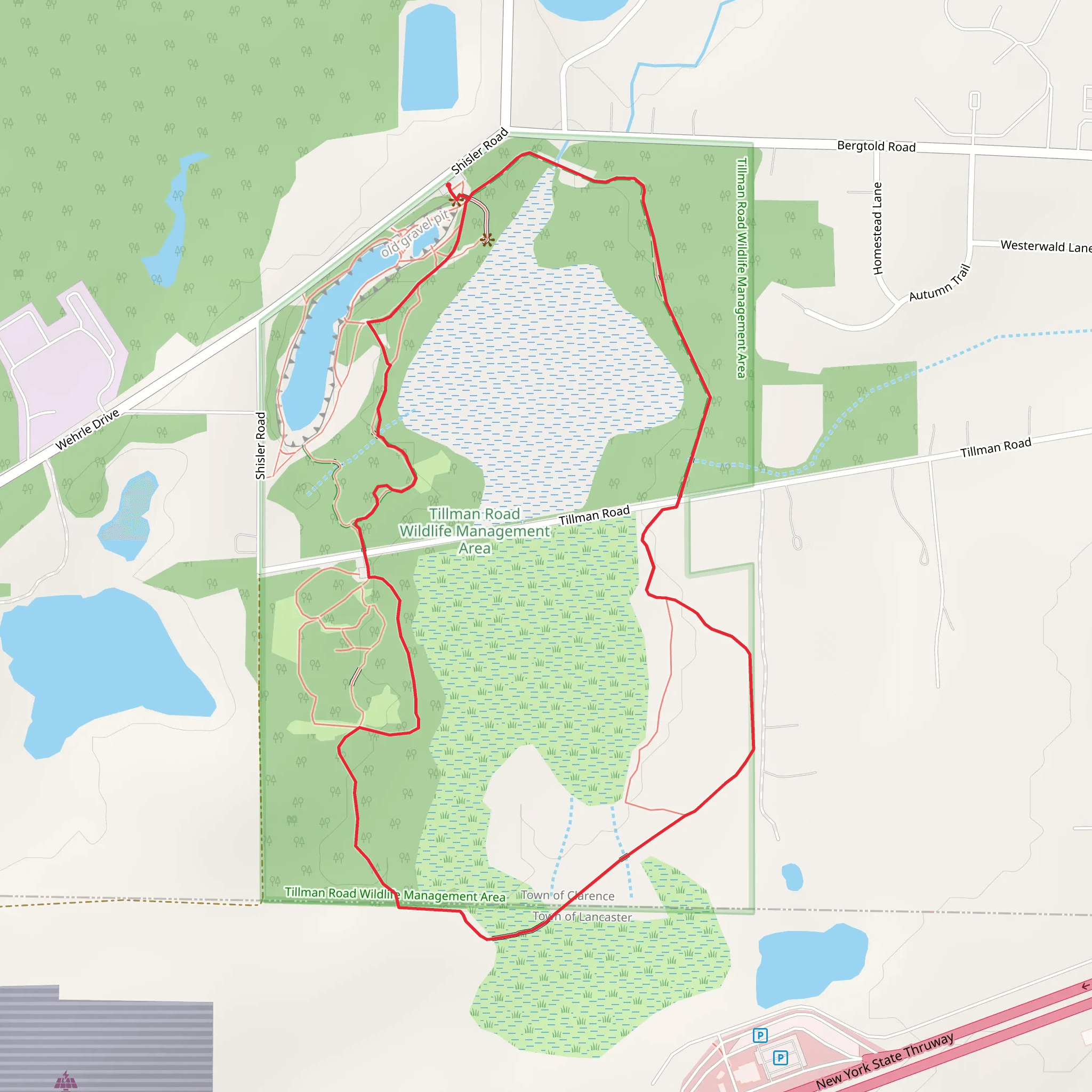 Ransom Creek Loop Trail mobile static map
