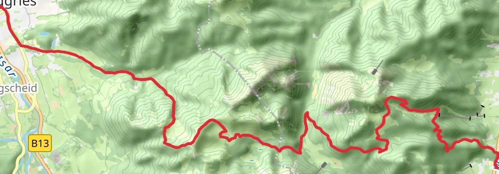 Via Alpina - Purple Trail stage 51 Map