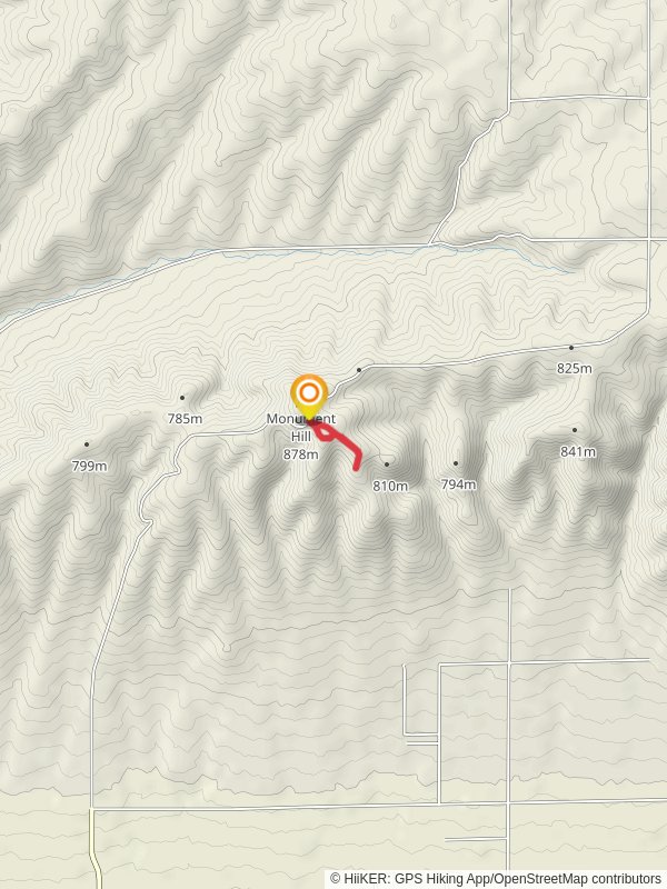 Beezley Hills Preserve - Monument Hill Trail