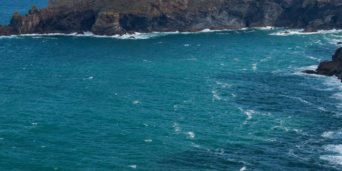 Polzeath and Pentire Point from Rock