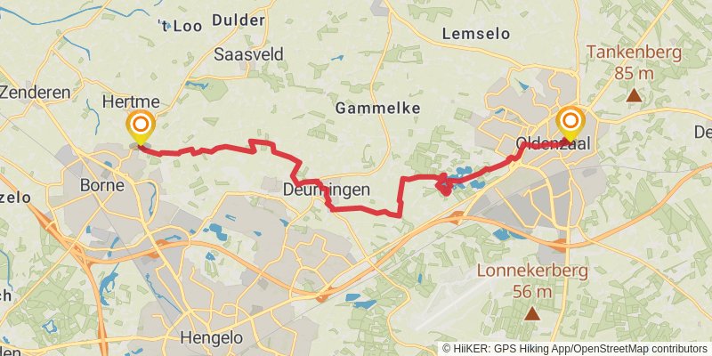 Marskramerpad stage 2 Map