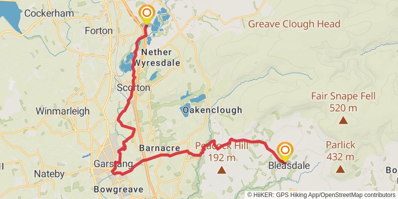Lancaster Loop stage 2 Map