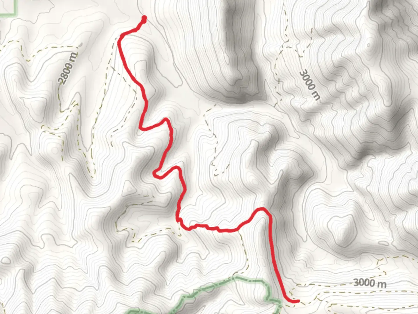 An image depicting the trail Illinois Ditch Trail and its surrounding area.