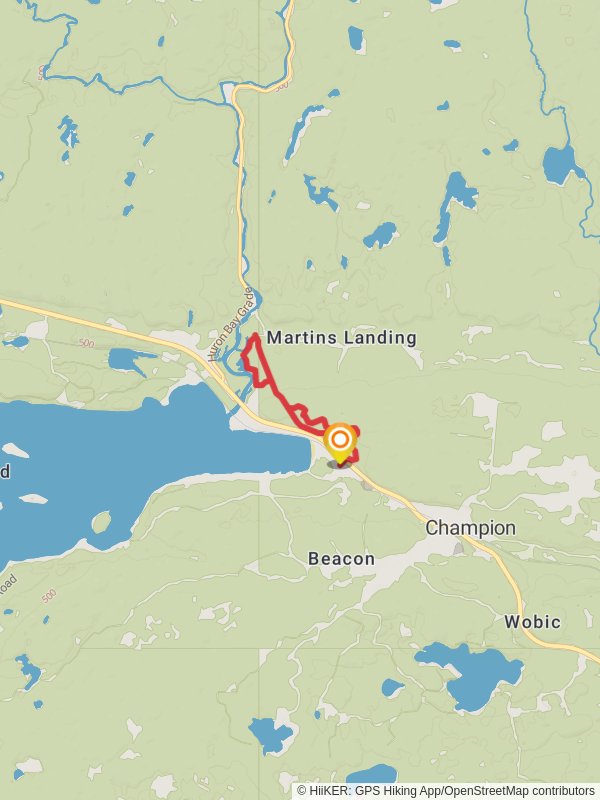 Old Wagon Road Trail and Peshekee River Loop