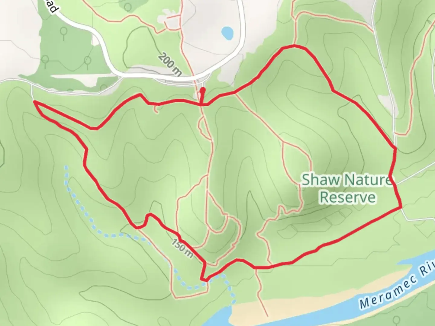 An image depicting the trail Goddard River Loop Trail and its surrounding area.