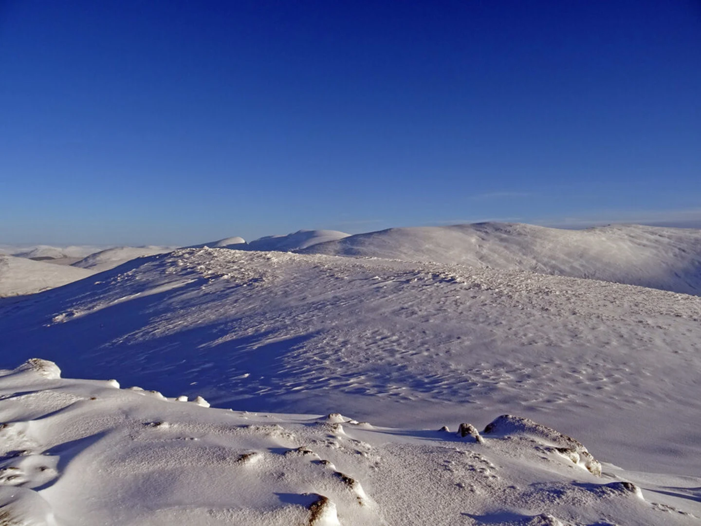 An image depicting the trail Beinn Teallach and its surrounding area.