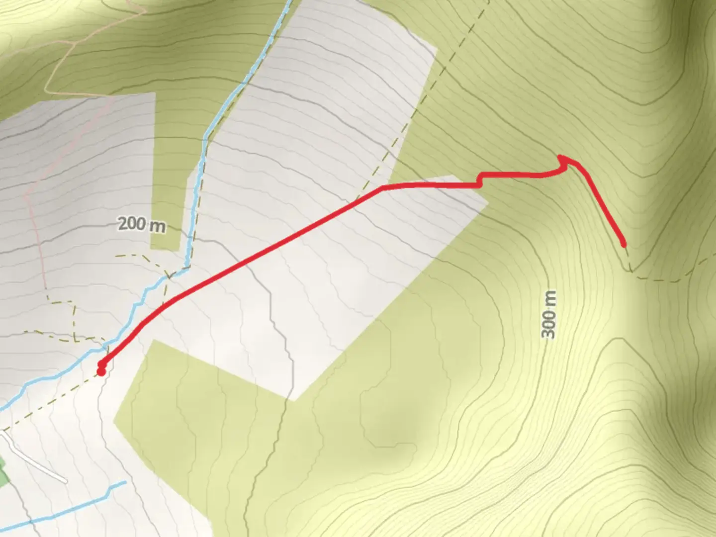 An image depicting the trail Siúlóid na nGleannta and its surrounding area.