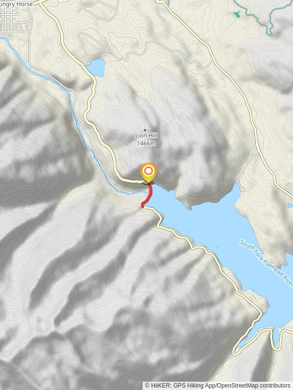 Hungry Horse Reservoir and South Fork Flathead River Walk