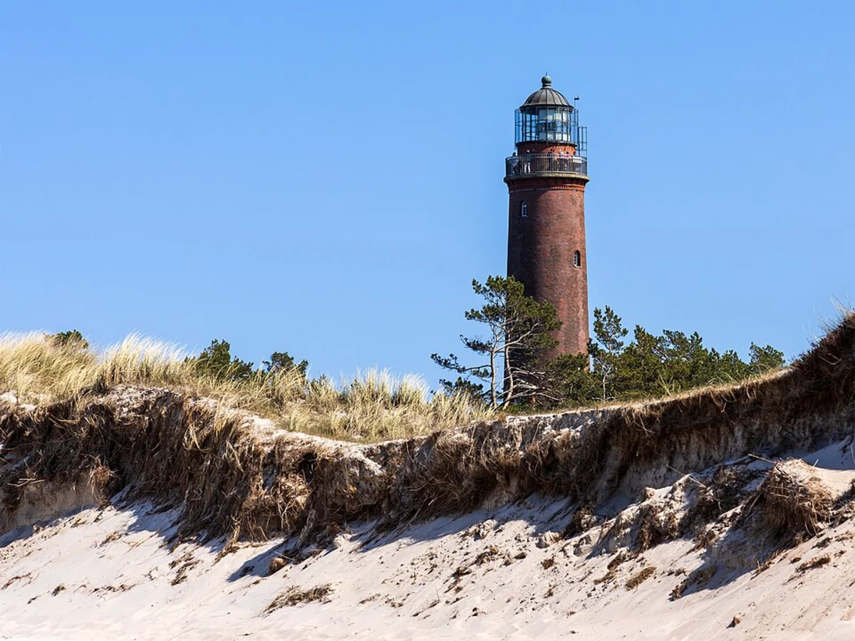 Ottosee, Libbertsee and Leuchtturm Darßer Ort Loop