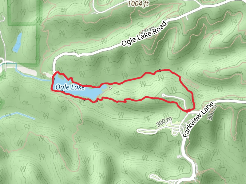Ogle Lake and Trail 4- 5 Loop