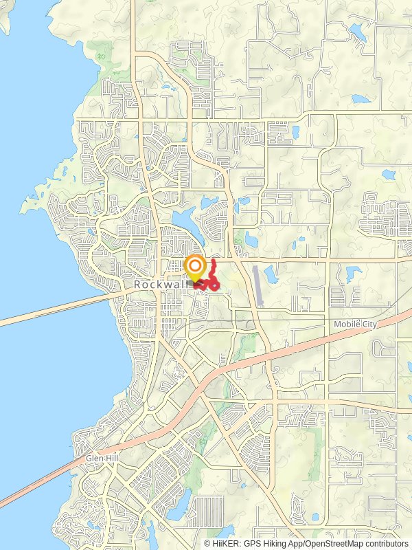 Harry Myers Park and Pickens Lake loop