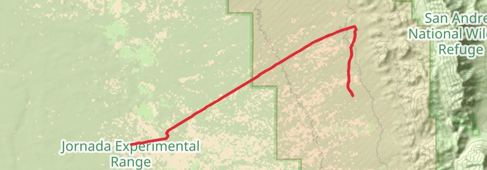American Perimeter Trail - Southwest Primary stage 69 Map