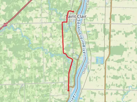 Bridge to Bay Trail - Marine City