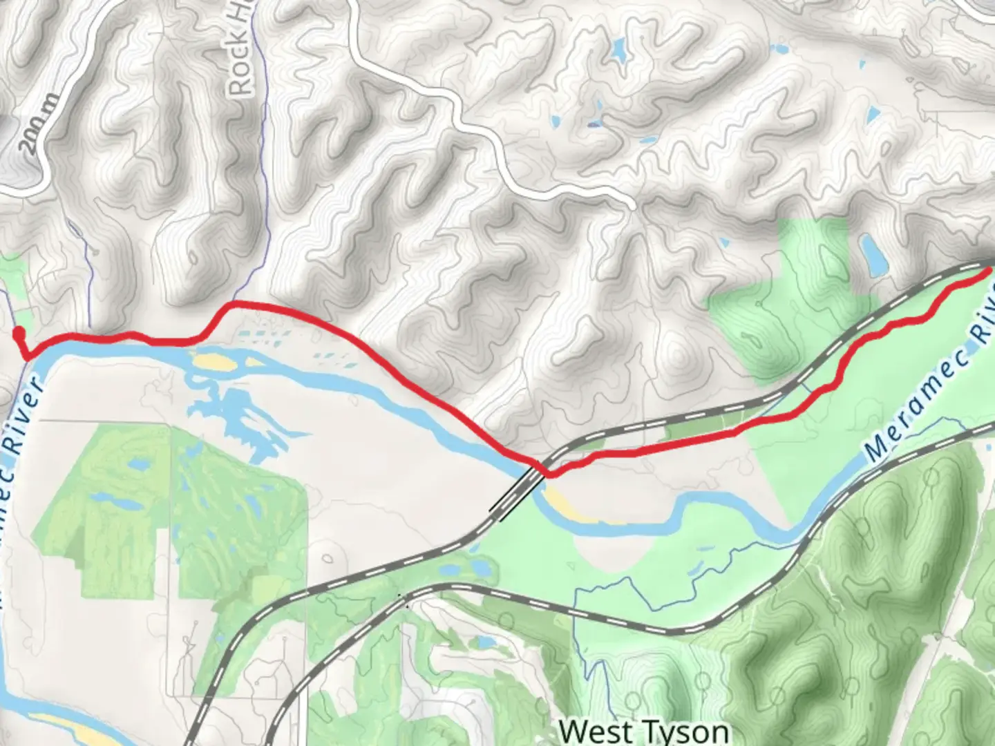 An image depicting the trail Al Foster Trail and its surrounding area.