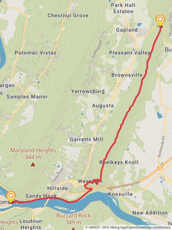 Potomac River - Chesapeake and Ohio Canal Trail