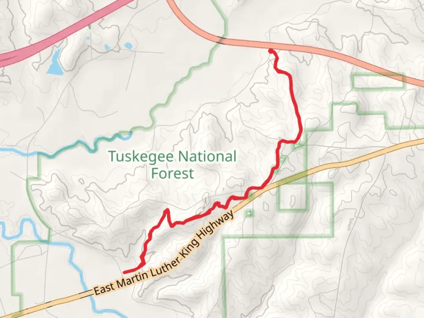 An image depicting the trail Pleasant Hill Mountain Trail and its surrounding area.