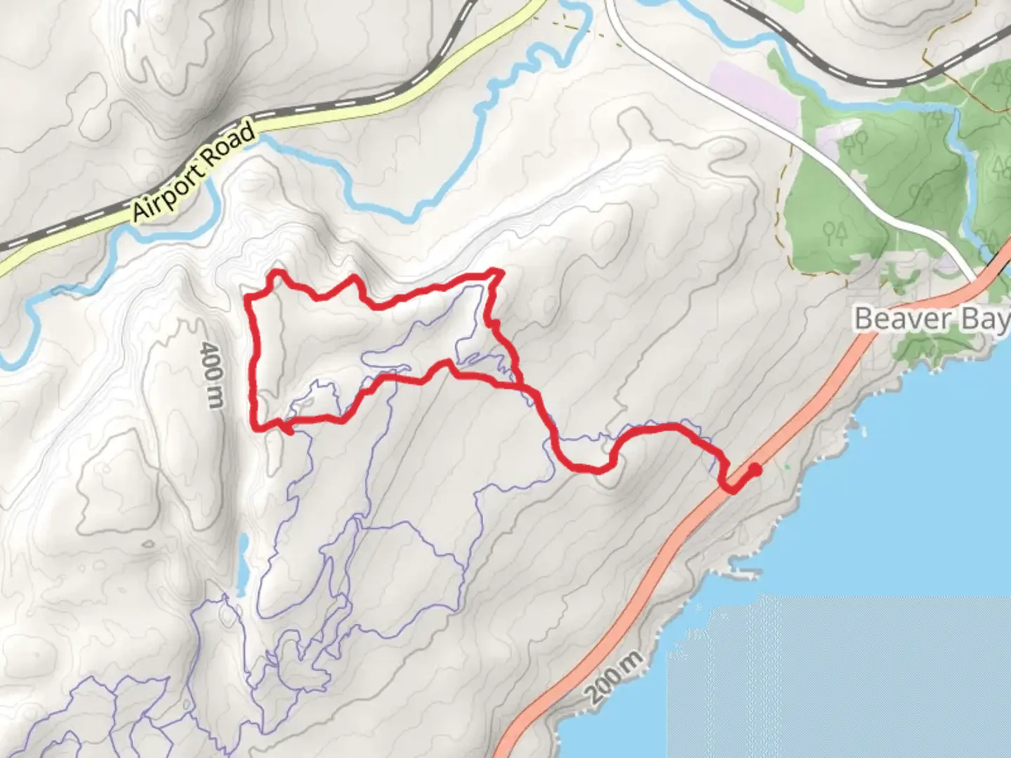 An image depicting the trail Superior Hiking Loop Trail and Superior Hiking Spur Trail and its surrounding area.