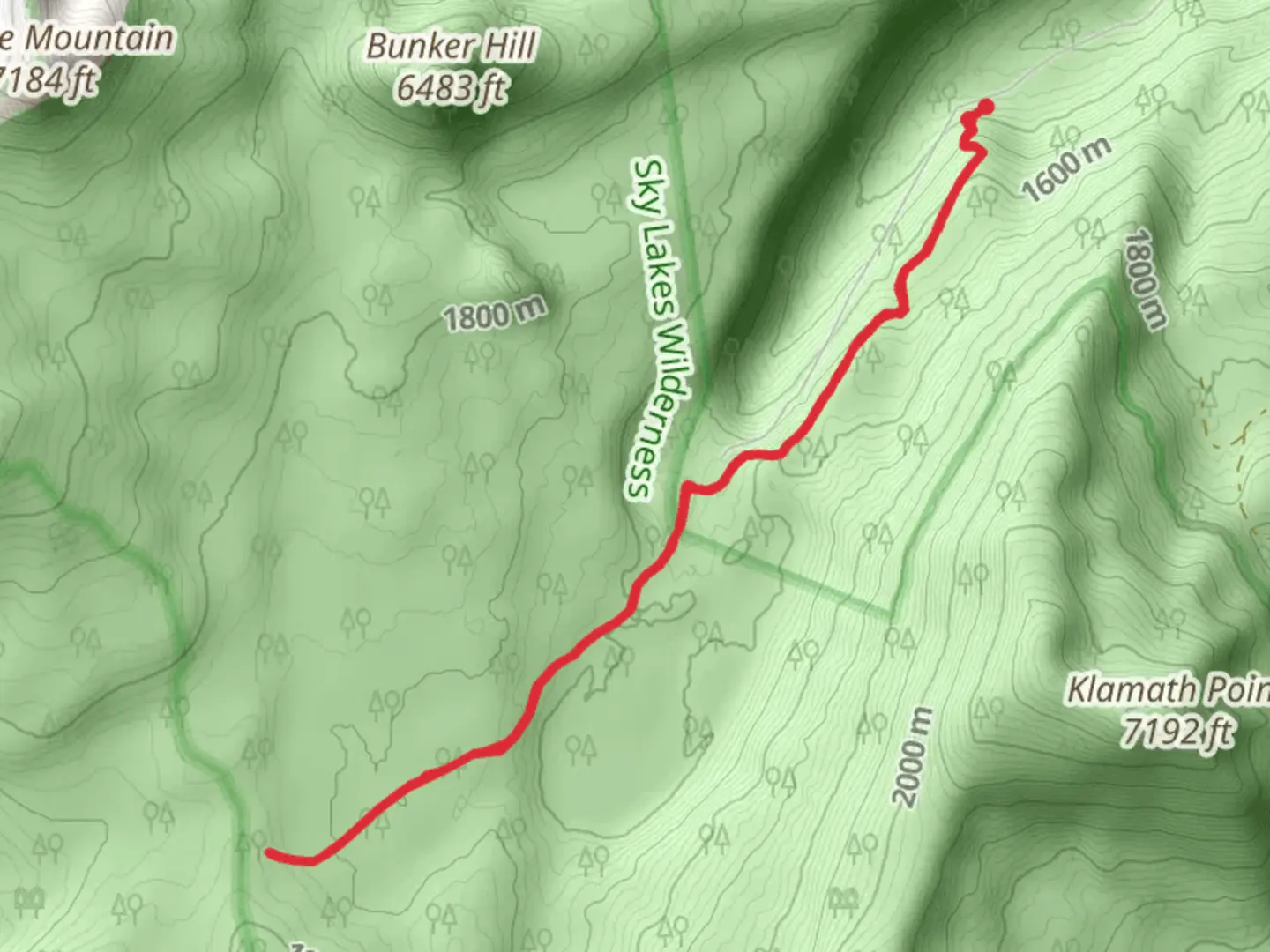 An image depicting the trail Sevenmile Marsh Trail and its surrounding area.