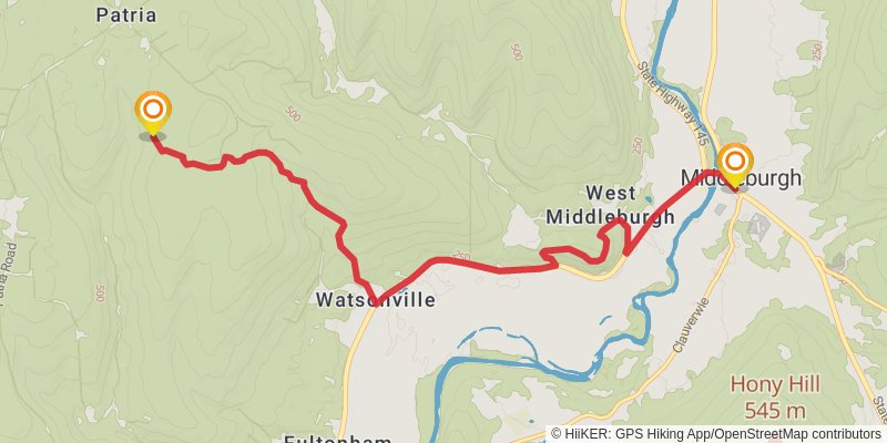 Long Path stage 29 Map
