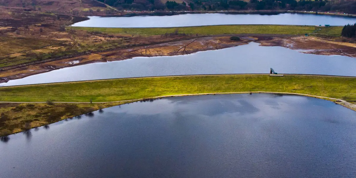 Redmires Reservoir - Stanage Edge and Hallam Moors