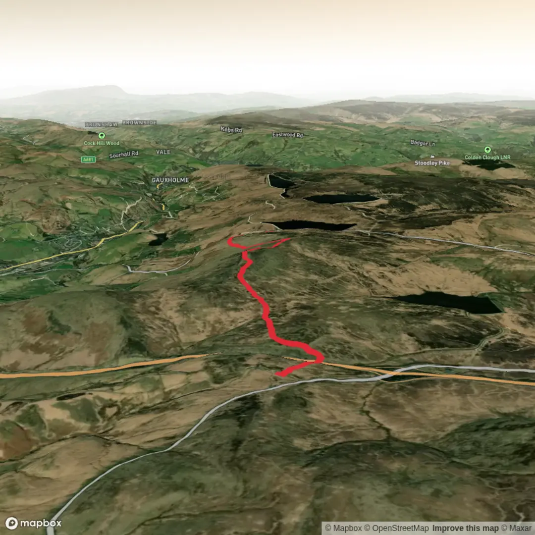 An image depicting the trail Hike fromm62 and its surrounding area.