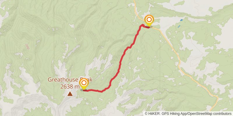 Uhlhorn Trail stage 2 Map