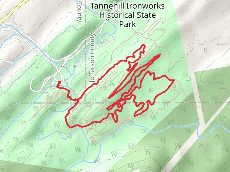 Iron Works, Iron Runner and Pig Iron Loop