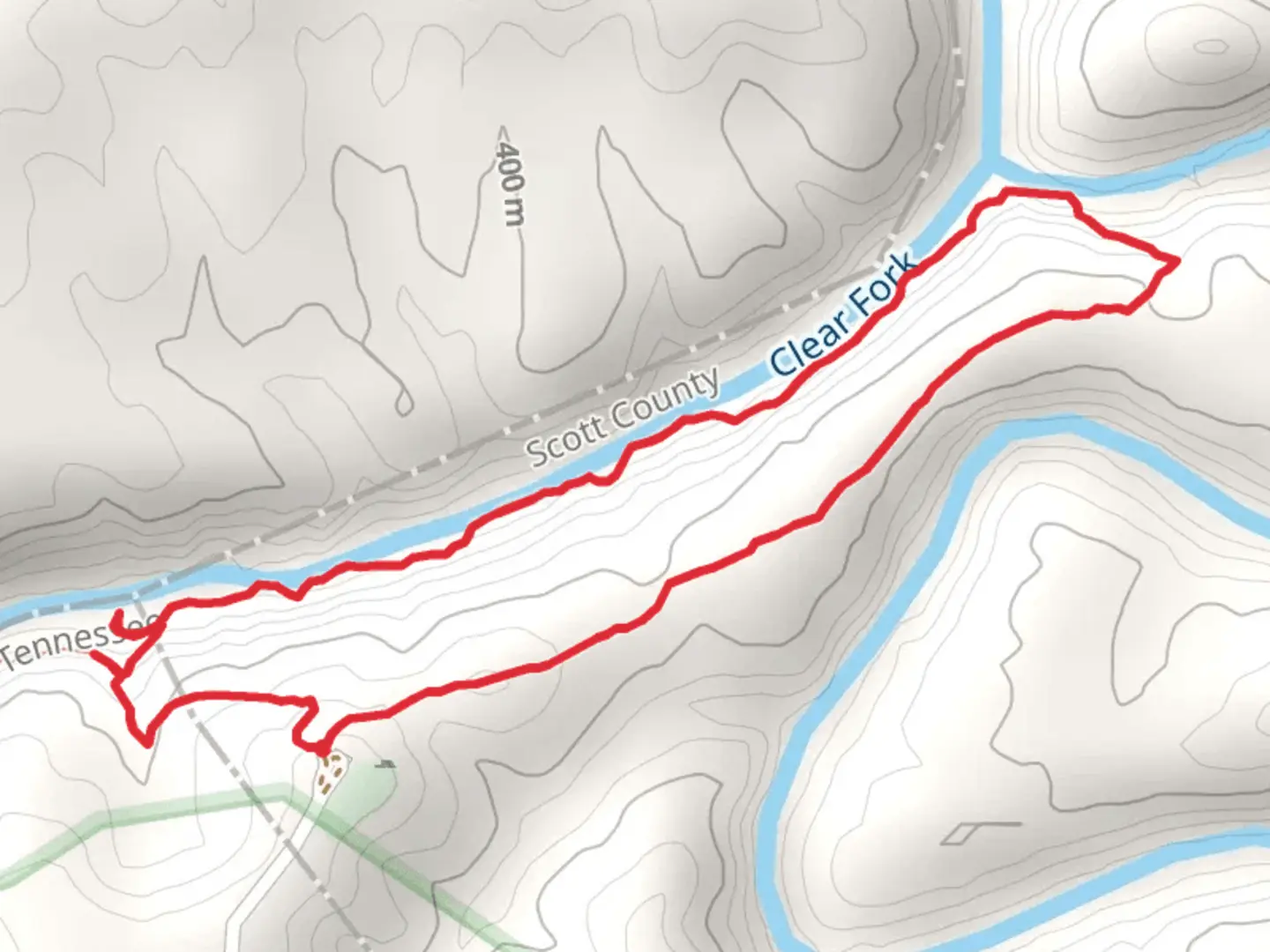 An image depicting the trail Gentleman's Swimming Hole Loop Trail and its surrounding area.