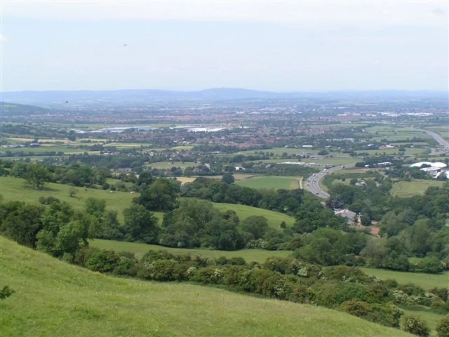 An image depicting the trail Birdlip Peak Loop and its surrounding area.