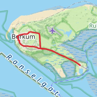 Borkum Loop mobile static map