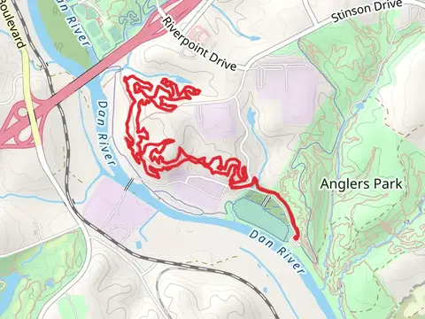 Witchback Loop via Anglers Ridge