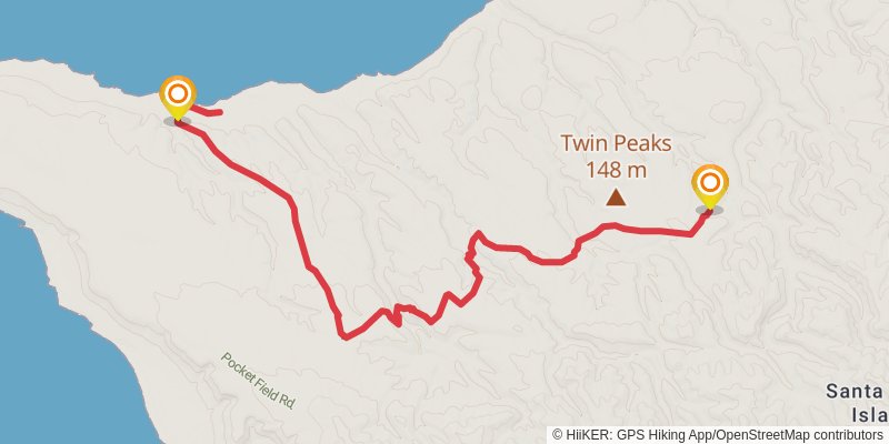 Orrs Camp Road Trail stage 2 Map
