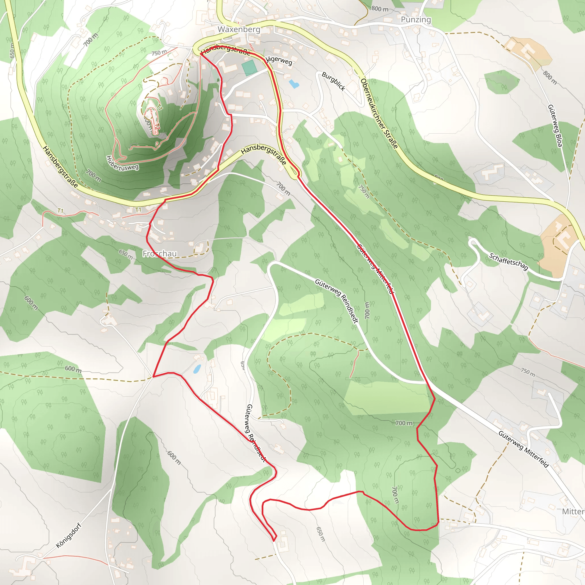 Reindlsedtrunde mobile static map
