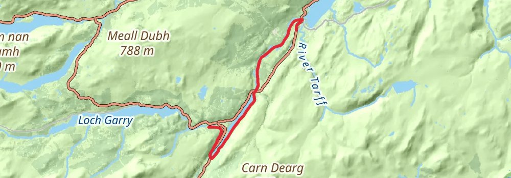 Scottish National Trail stage 28 Map