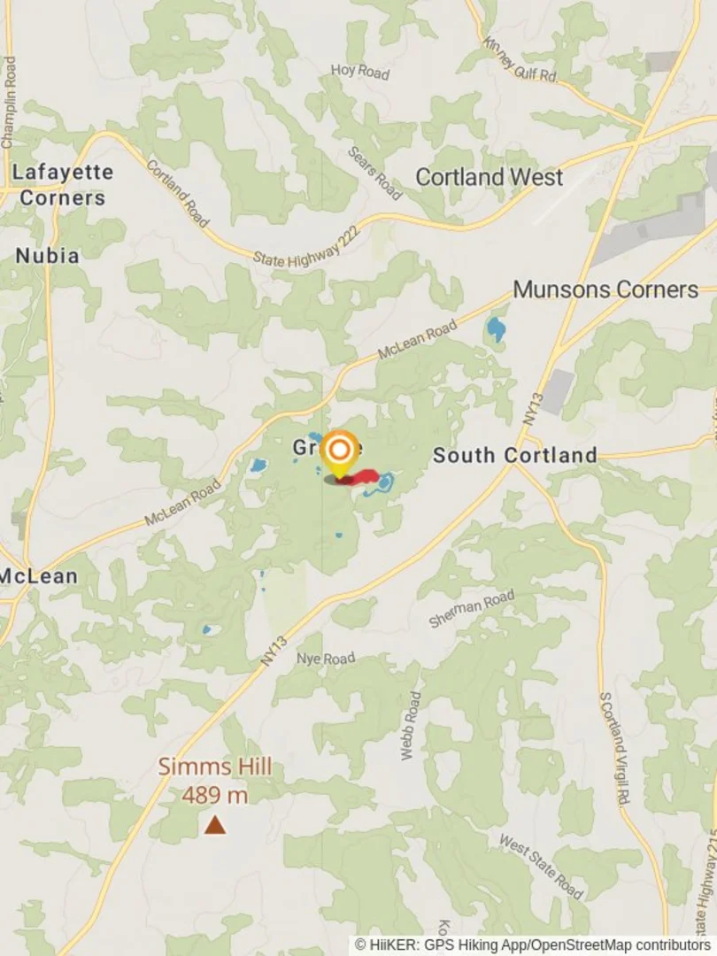 An image depicting the trail Gracie Road - East Loop and its surrounding area.